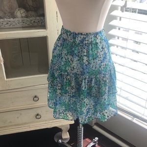 Flouncy tired skirt from the loft